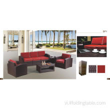 Sofa nhựa 5 chỗ ngoài trời